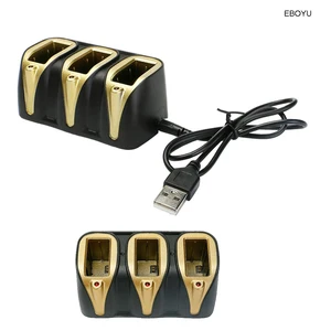 Зарядное устройство EBOYU 3 в 1 с разъемом USB 3,7 В 800 мАч, зарядное устройство Lipo для Attop XT-1, Радиоуправляемый квадрокоптер, тренировочный Дрон, зарядное устройство