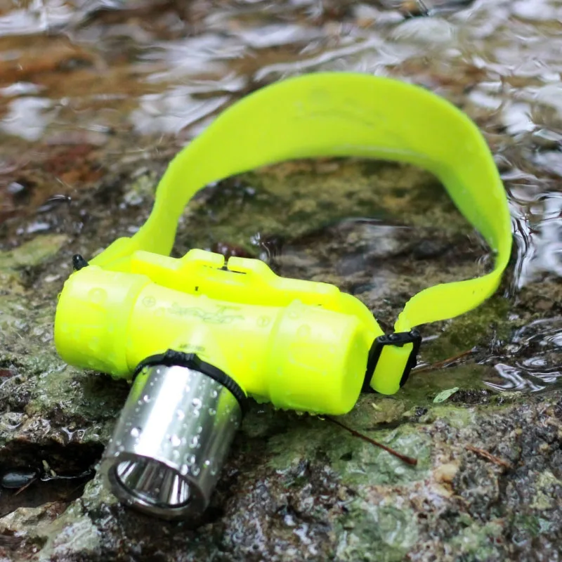 Mildness LED Headlamp Waterproof Underwater 1200 Lumen XM-L XML T2 60m Diving Headlight Dive Head Light Torch Lamp 18650/AAA | Освещение
