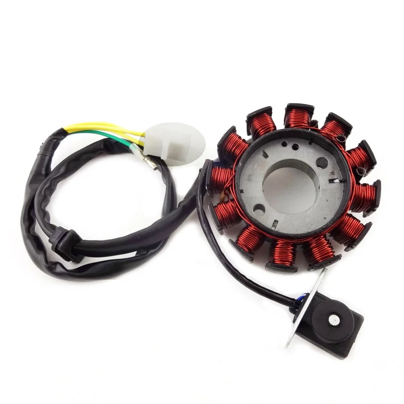 XLJOY GY6 125 катушка Магнето 12 полюсов катушки статора зажигания для 125cc 150cc Мопед