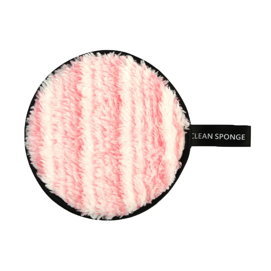 Microfiber Pads Remover Soft Towel Face Cleansing Makeup Clear Sponge makeup sponge Foundation Powder cosmetics 2018 new |