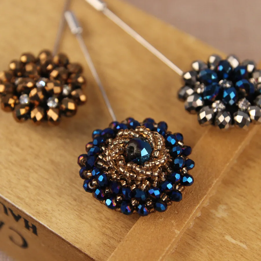 Модная брошь с жемчугом Корсажная для кардигана свитера пальто и костюма