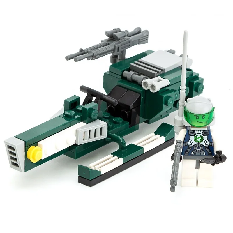 Моделирующие игрушки GUDI совместимые с G8206 78 шт. блоки UDI Fighter хобби для мальчиков и
