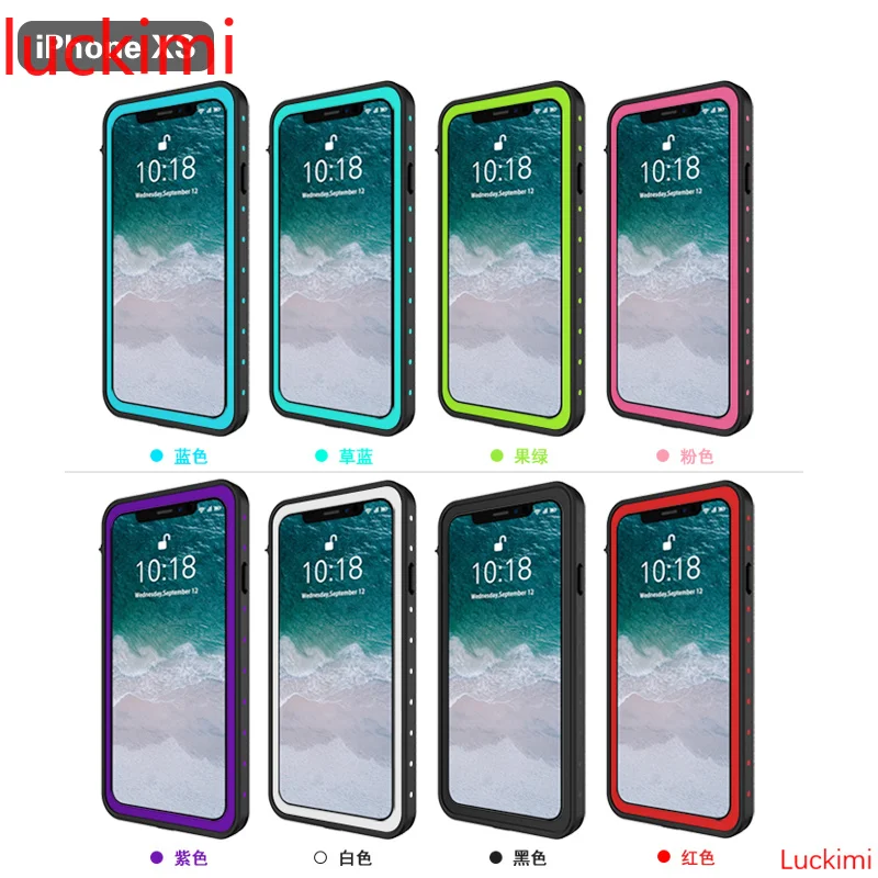 For iPhone XS IP68 Diving Waterproof Professional Swimming Anti Shook Under Water |
