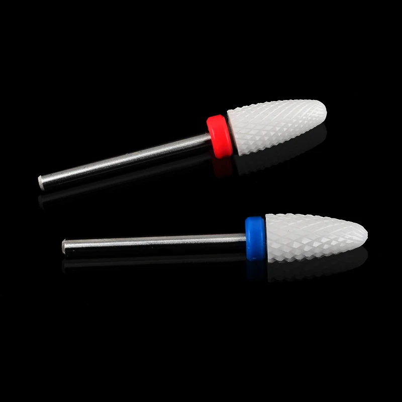 1 Pc Rotary Burr Electric Manicure Machines Pedicure Milling Cutter Files Nail Art Tools 3/32&quot Ceramic Drill Bits |