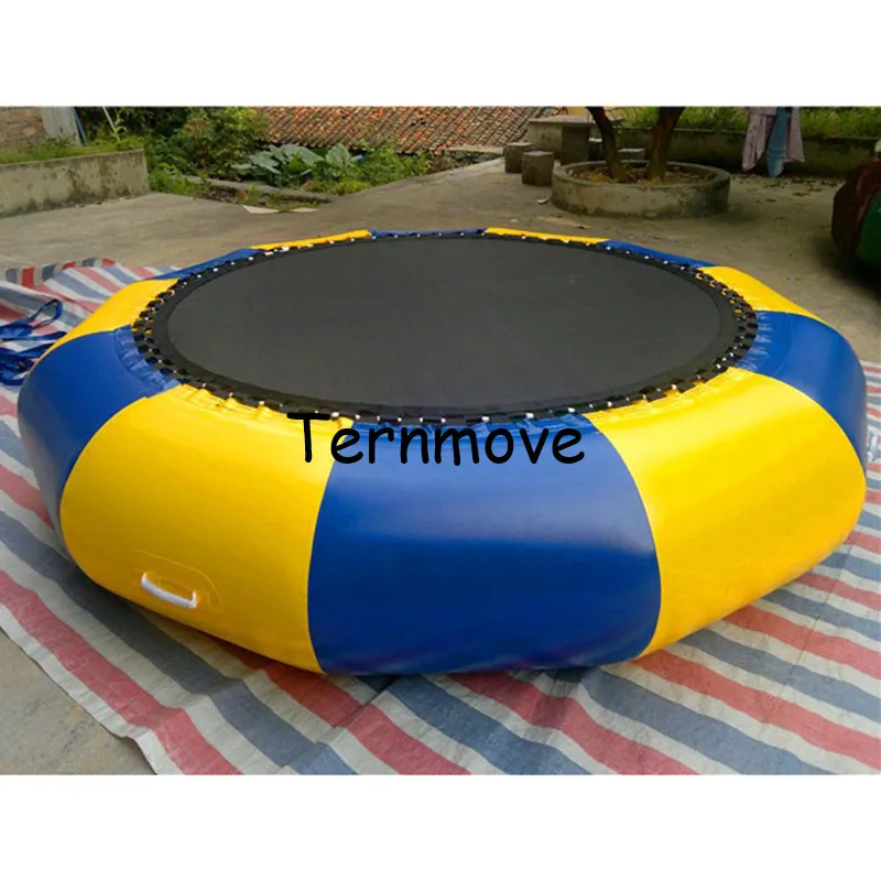 pvc water platform jumping bed floating toys Gymnastics Trampoline For Sale bouncer inflatable | Игрушки и хобби