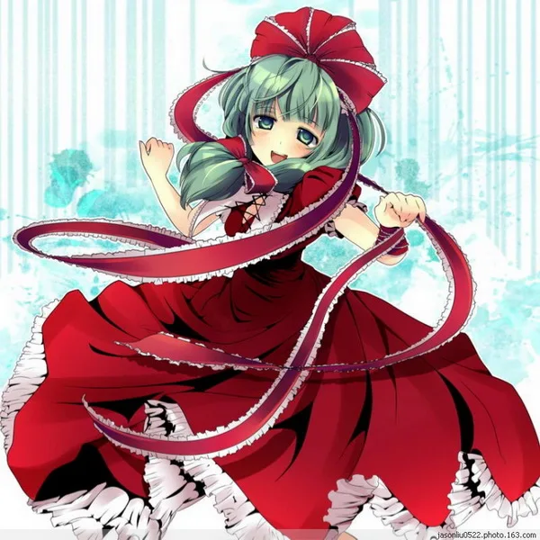 

The Embodiment Of Scarlet Devil Anime Hina Single-side Mini Square Pillow