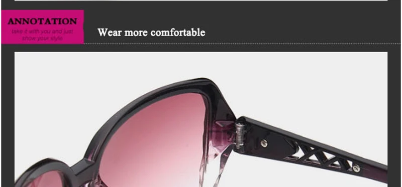 RBROVO, Винтажные Солнцезащитные очки с большой оправой, для женщин, фирменный дизайн, градиентные линзы, для вождения, солнцезащитные очки, UV400 Oculos De Sol Feminino
