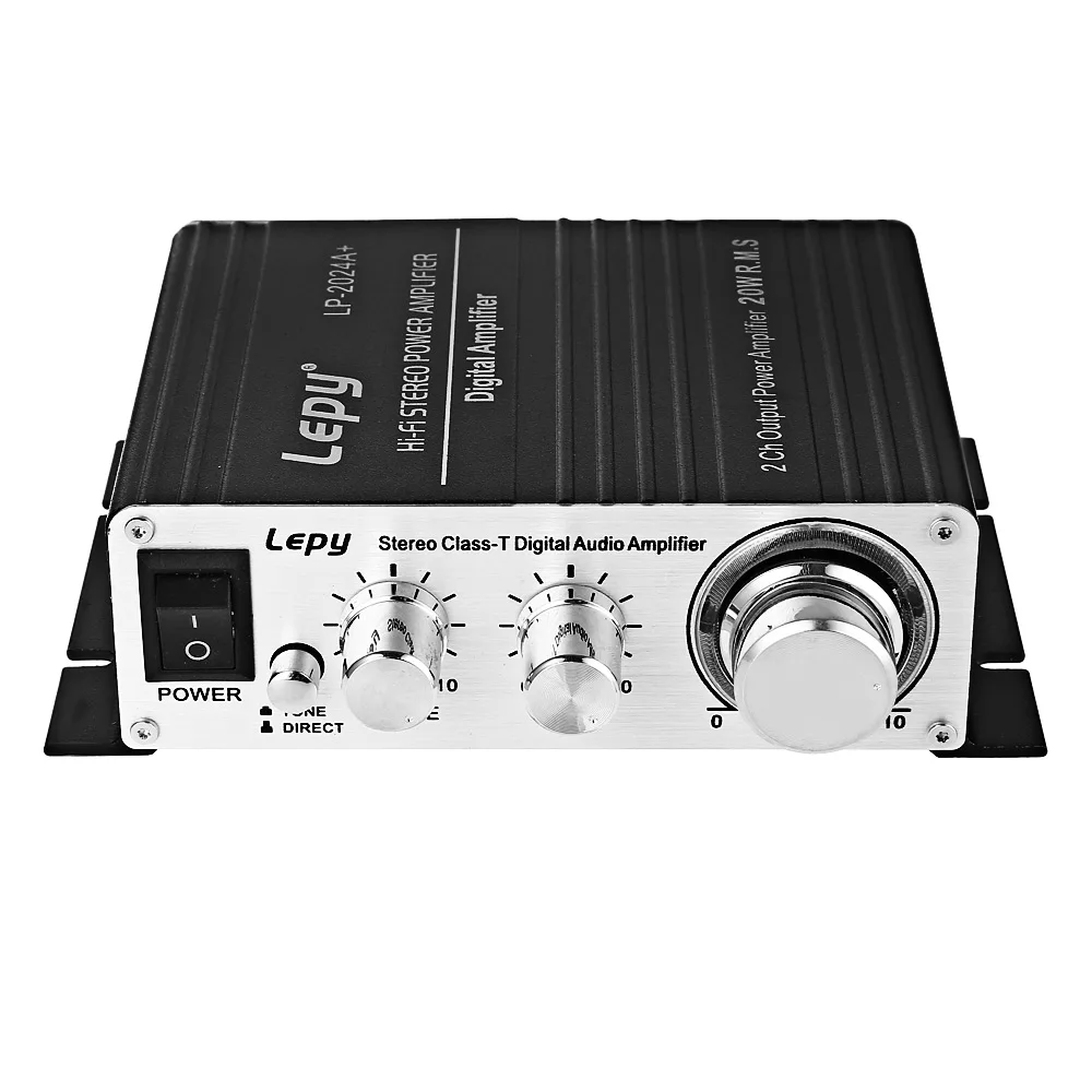 Оригинальный Lepy LP 2024A + 2CH 12 V 5A USB SD HiFi стерео класса T 2 х 20 Вт RCA цифровой аудио