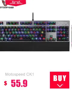 MOTOSPEED CK104 русская английская механическая клавиатура с RGB подсветкой анти-ореолы игровая клавиатура для Teclado игровой компьютер