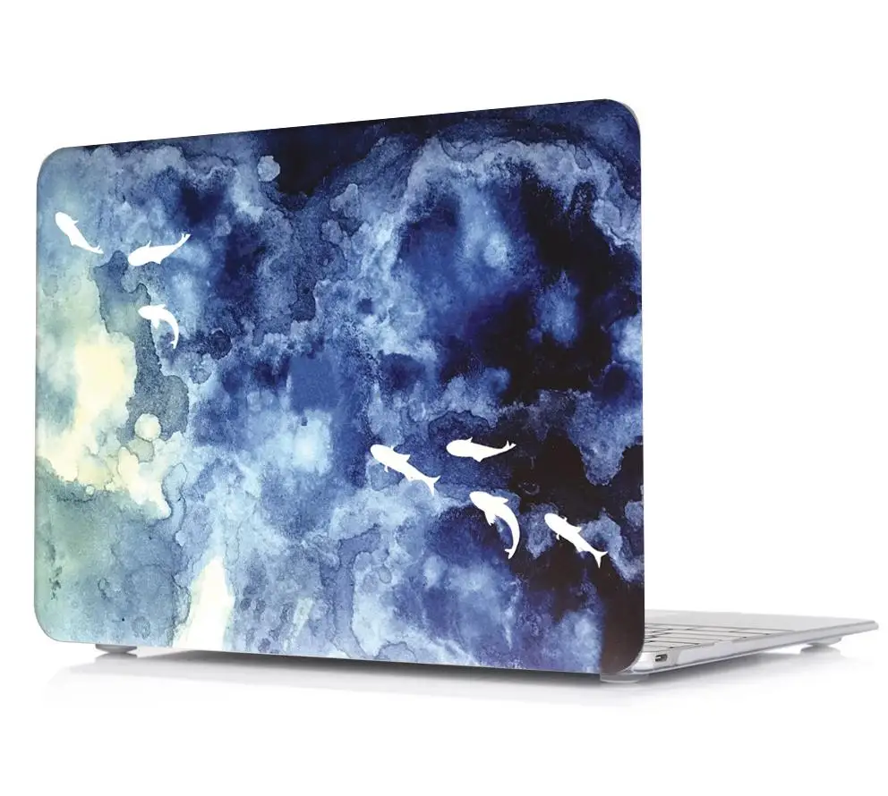 Жесткий чехол для ноутбука с принтом клавиатуры Apple Macbook Pro/Retina/Air 11 6 12 13 3 15 4 &quot