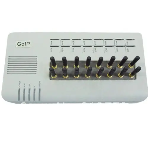 HBUDS Goip 16 gsm voip шлюз с внешней антенной каналы до sim карт по GOIP|Смарт-гаджеты| |