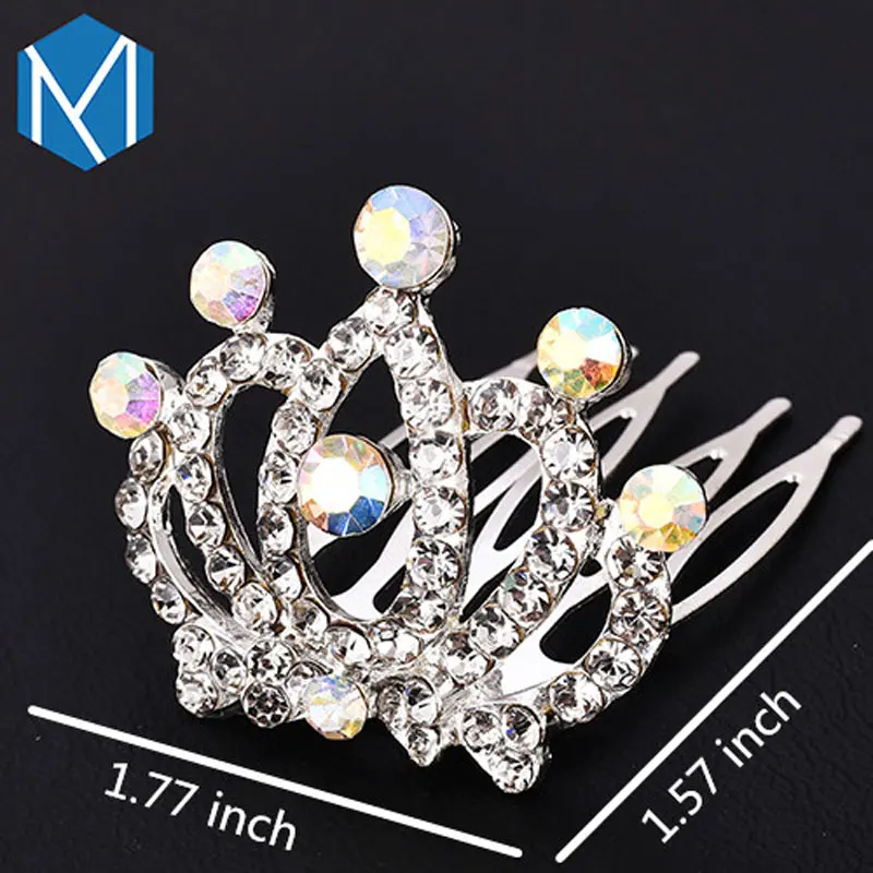 Женские заколки для волос M MISM принцессы с короной со стразами аксессуары