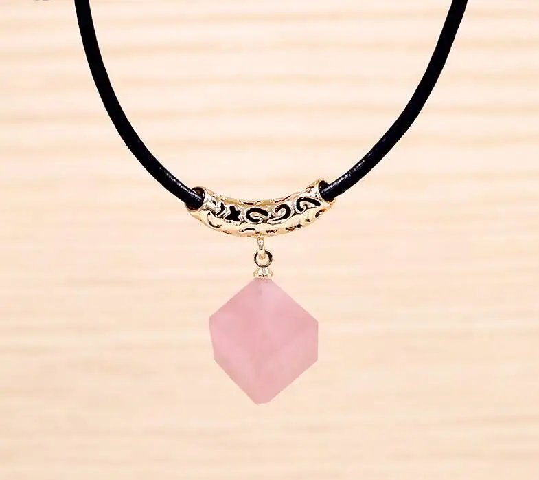 ZCD 2017 706 + чистое ожерелье из природных кристаллов Южная Африка куб порошок