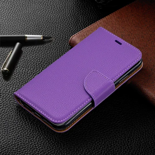 Лаванда Флип кожаный чехол для samsung Galaxy A70 A50 A40 A50S чехол A30 A30S A20S A20E A10 S крышка J4 J6 A6 плюс A7 чехол - Цвет: Лаванда