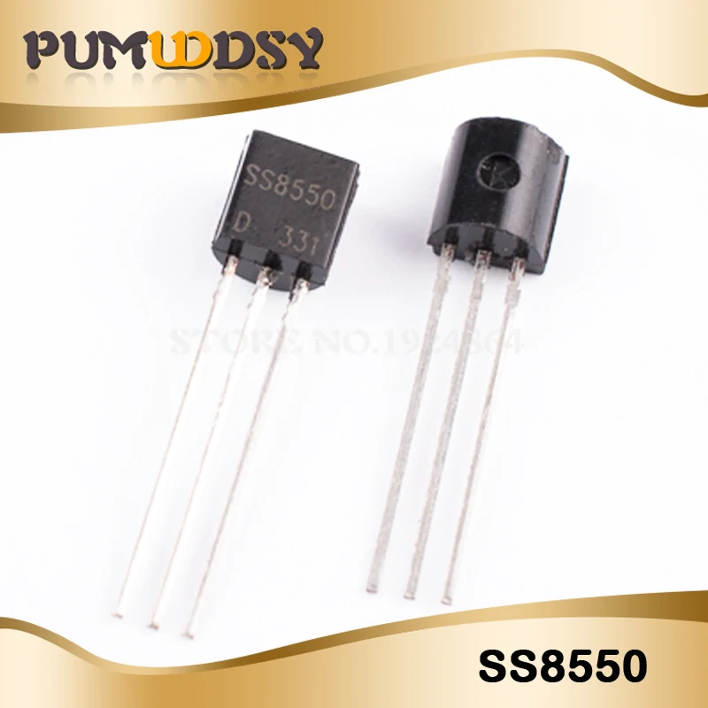 100 шт. 50 SS8050 + SS8550 транзистор NPN PNP TO 92 IC|Транзисторы| |