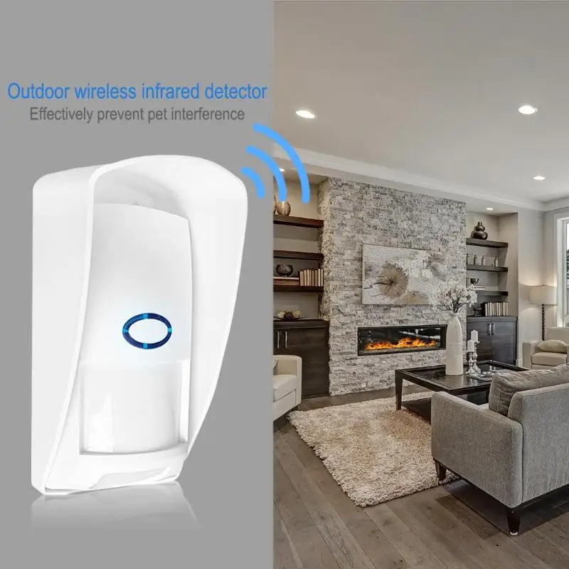 Уличный водонепроницаемый беспроводной ИК датчик движения CT70 инфракрасный