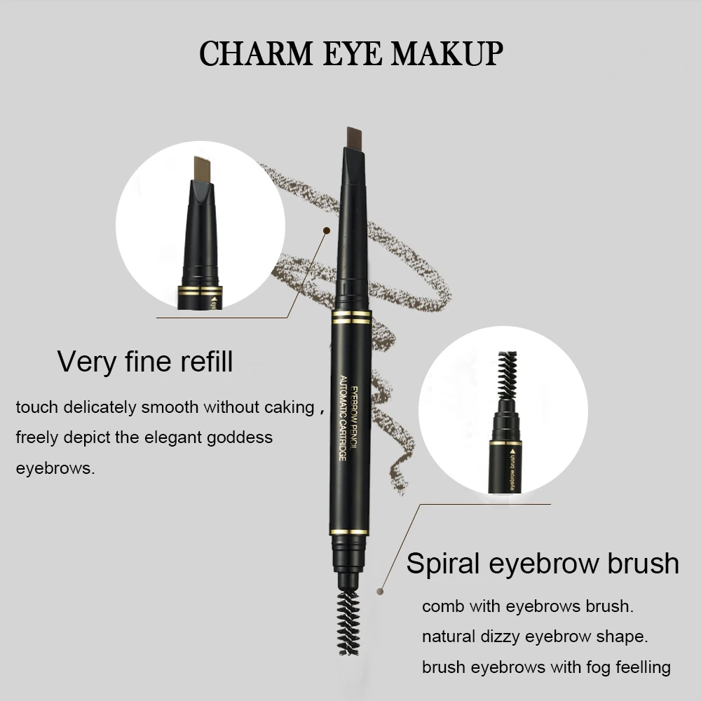 Музыкальная Роза для женщин 1 шт. натуральный стойкий карандаш бровей Макияж