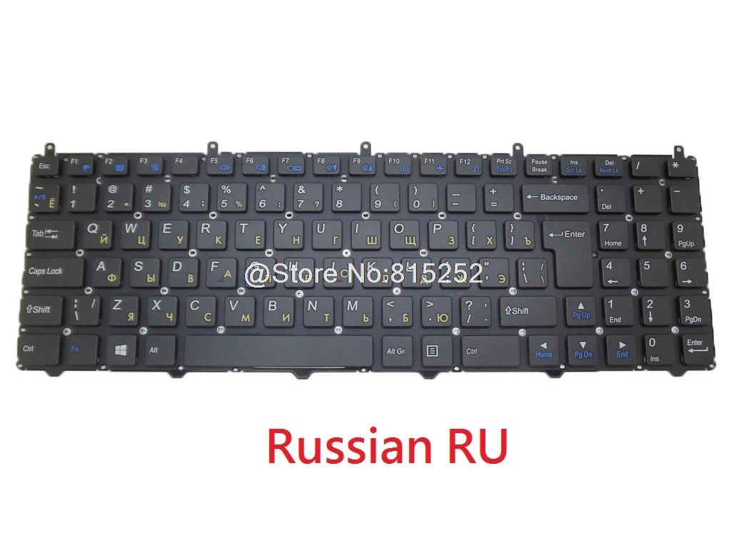 Клавиатура для ноутбука DEXP Atlas H101 H102 H103 H104 H106 H111 H112 H113 H114 H115 H116 H124 H126 H127 H128 H129