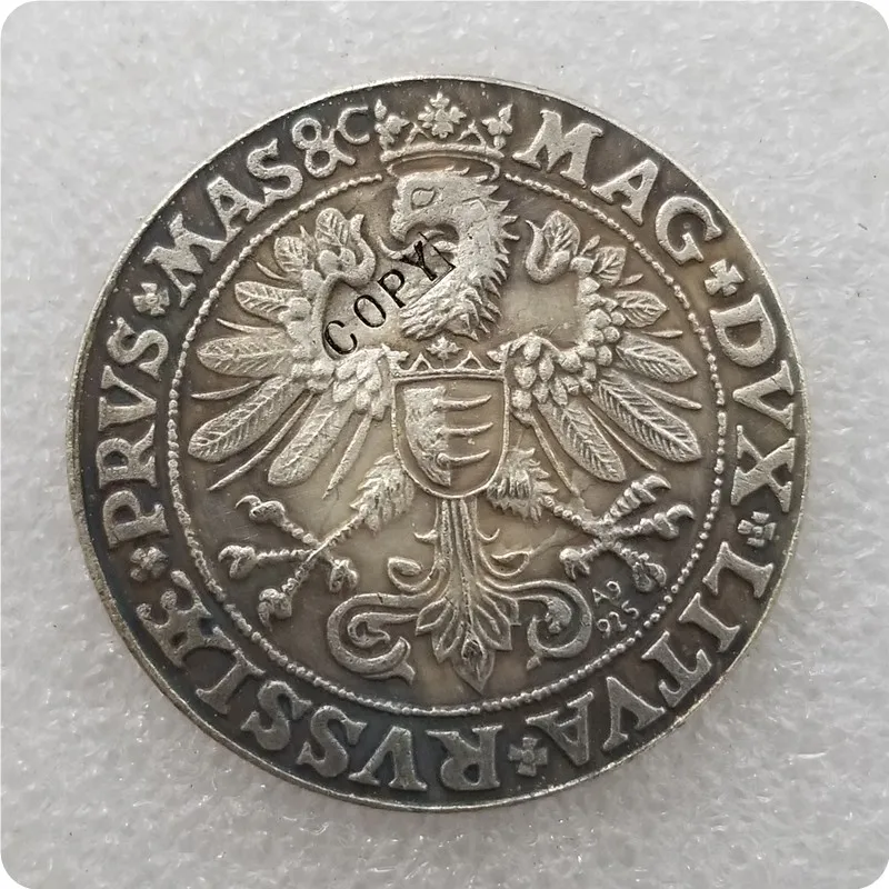 Польша: Litva 1580 талар Стефан копия летучей мыши памятные монеты монет магнитная