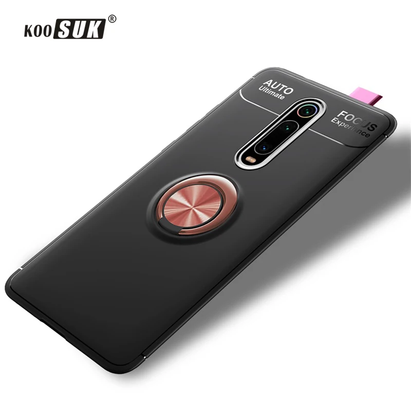 Xiao mi Red mi K20 Pro mi 9T чехол для телефона с кольцом на палец для Xiaomi mi 9t Pro Re mi k20 mi 9t тонкий мягкий чехол с подставкой