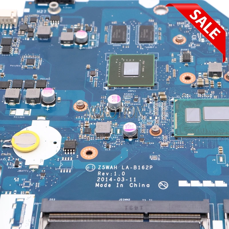 NOKOTION Z5WAH LA B162P REV 1 0 NBMLB11004 NB. MLB11.004 для acer aspire E5 571G материнская плата I5 4210U cpu 820 M