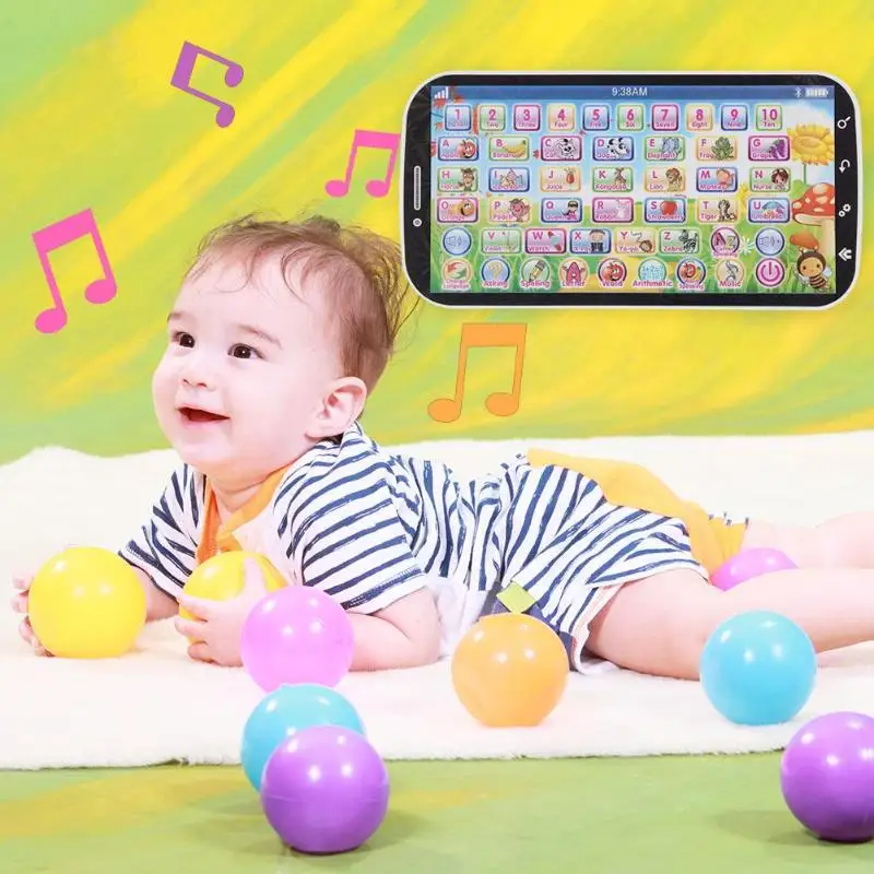 Электронная детская музыкальная симуляция умный мобильный телефон игрушка
