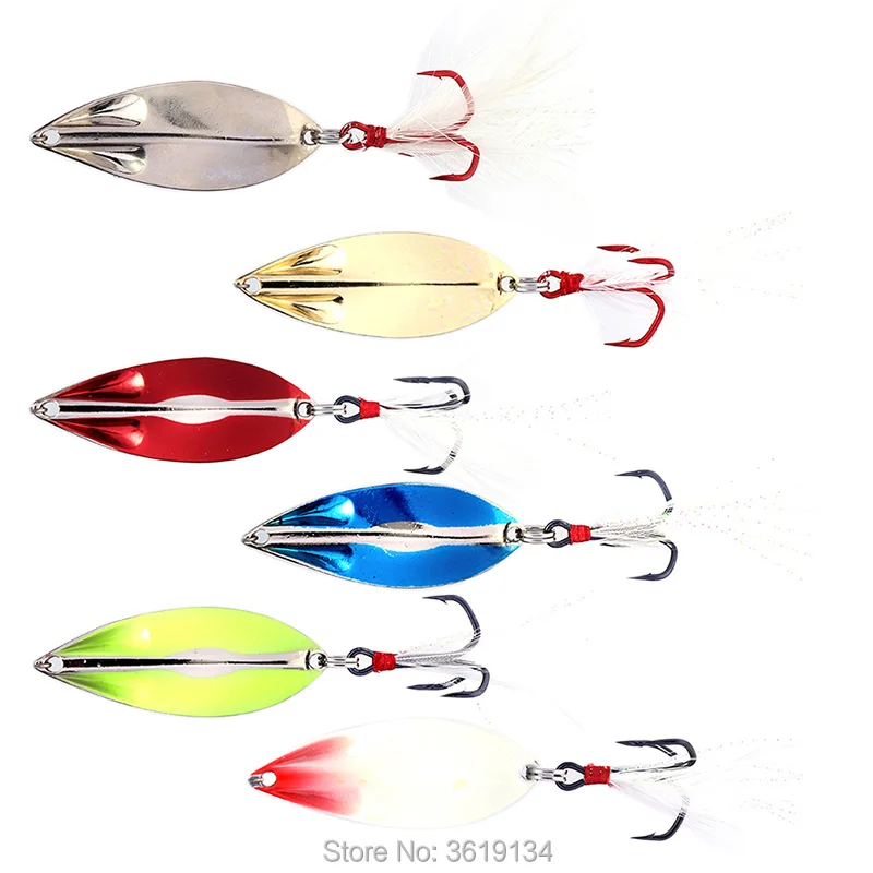 Королевство металлическая приманка лист рыболовные приманки жесткие 1 шт. полный