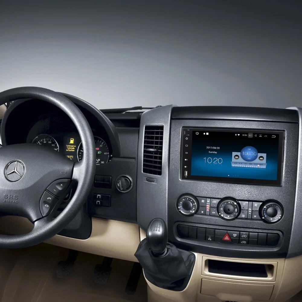 Android 7 1 стерео головное устройство для Mercedes-Benz A B класс Sprinter B200 Vito радио navi gps Радио