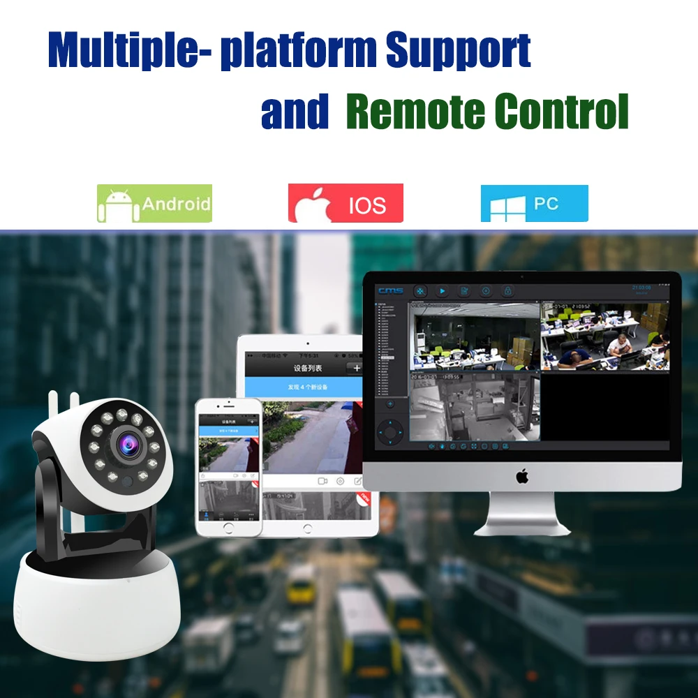 WiFi ip камера видеонаблюдения wifi 720 P Облачное хранилище Мини Беспроводная CCTV