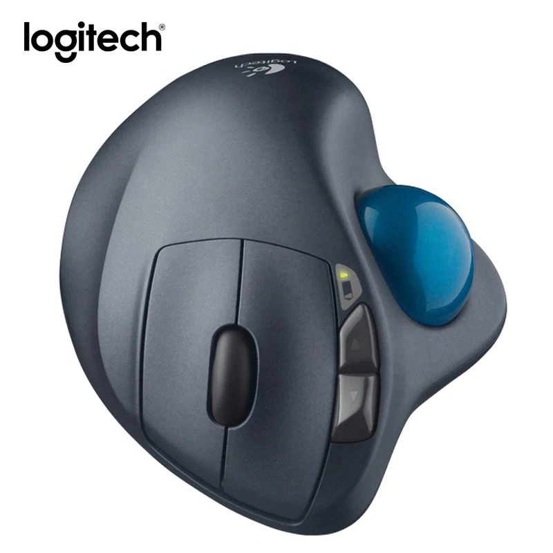 Мышь игровая Logitech M570 беспроводная для ноутбука лазерная мышь вертикальная