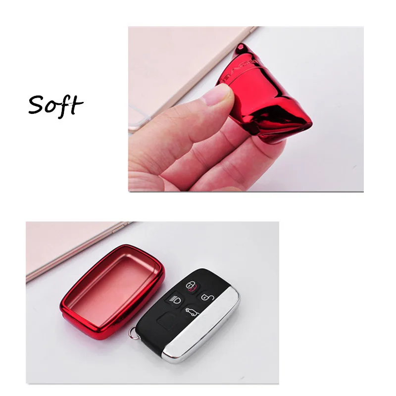 Чехол для ключей автомобиля из ТПУ Land Rover A9 Range Sport Evoque freelander 2 Jaguar XE XJ XJL XF C X16 V12