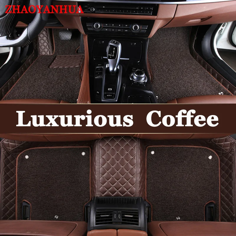 

ZHAOYANHUA Custom fit car floor mats for Lexus ES 200 240 250 350 300H ES200 ES240 ES250 ES300H ES350 car styling carpet liners