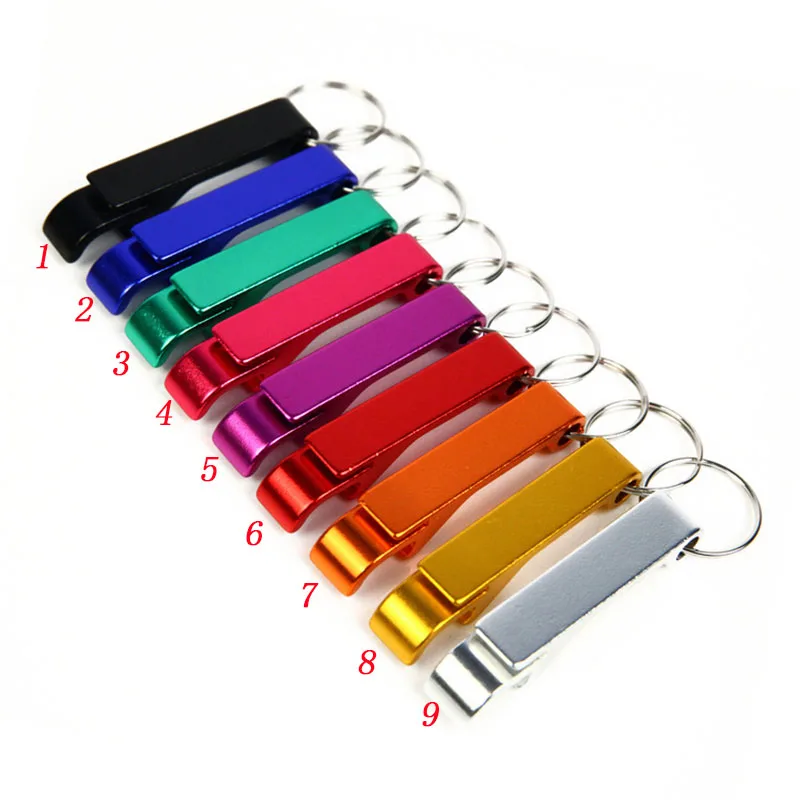 Portable Bottle Beer Bar Tool Opener Key Chains Rings Metal Holder For Car Keyrings KeyChains Man Women High Quality Gift | Автомобили и