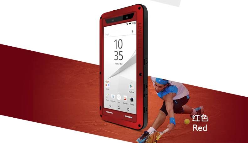 Love Mei для sony Xperia Z5 Compact Z5 Premium чехол водонепроницаемый противоударный алюминиевый чехол для телефона s для sony Xperia Z5