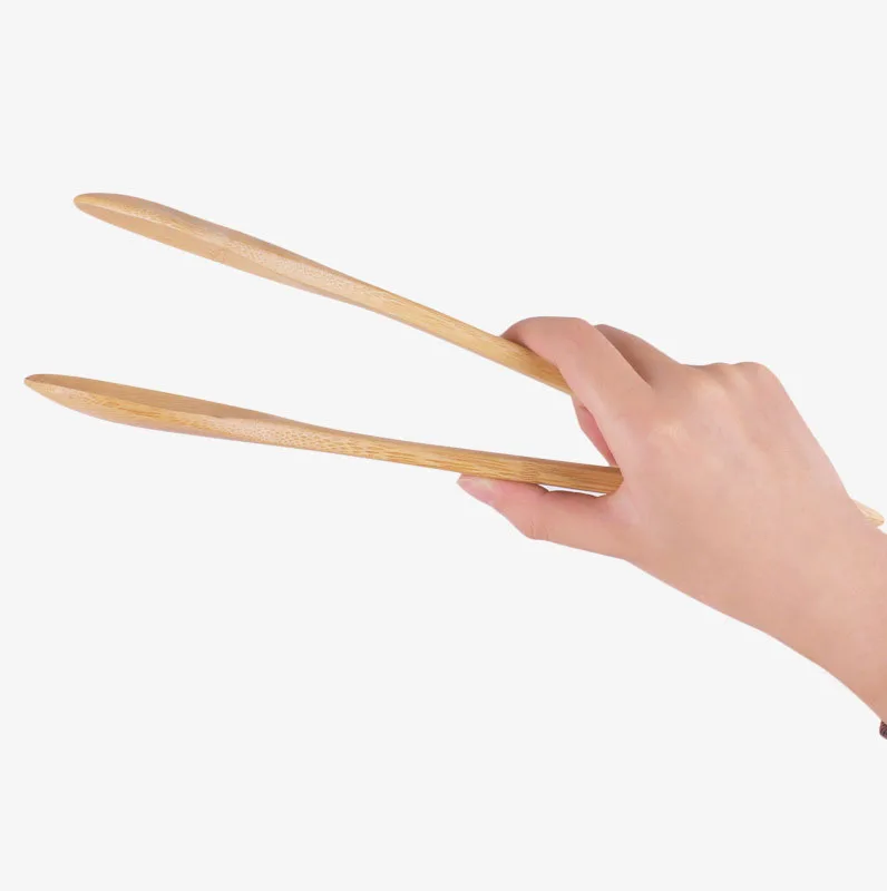 Тост Приготовления Щипцы Бамбука Кухня Использовать Хлеб Пищевой Тепла Посуда