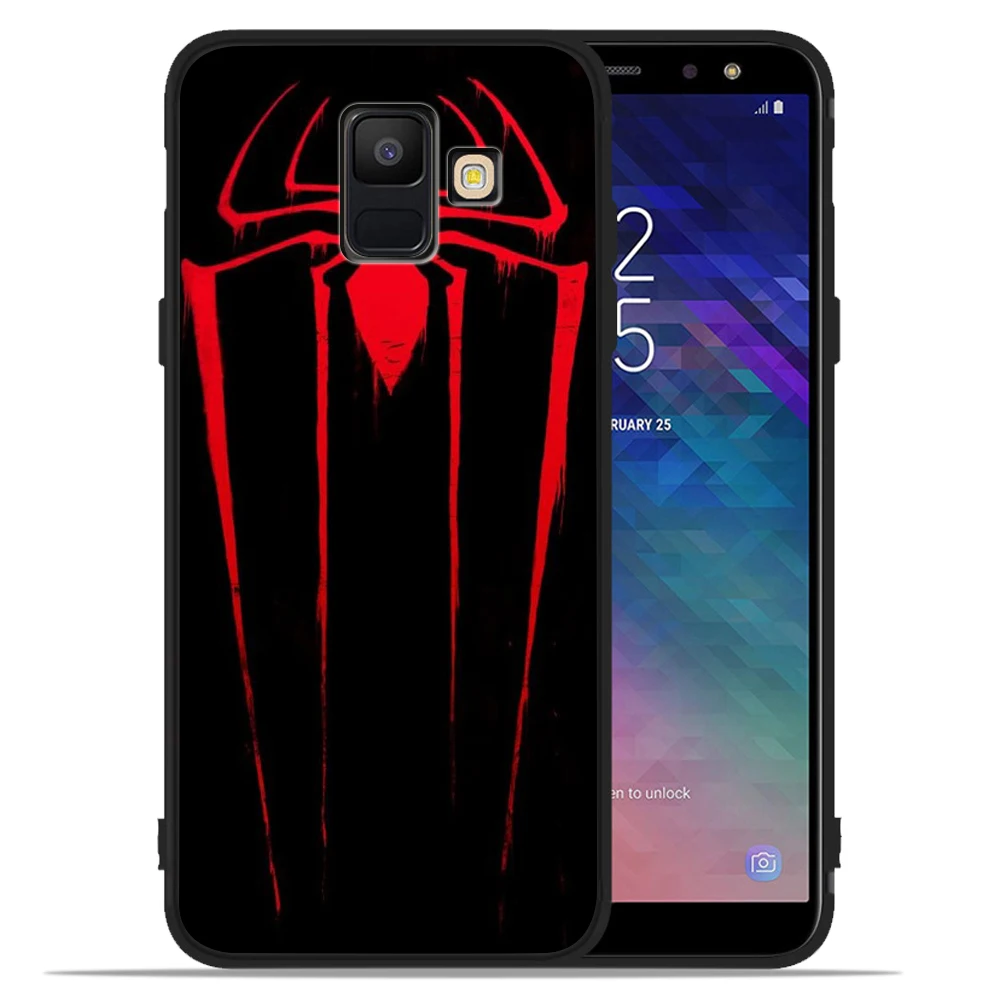 06 Чехол Marvel, Железный человек, яд, Дэдпул, Человек-паук, для samsung Galaxy A750 A9 A6 A7 A8 Plus A3 A5 A7, оболочка - Цвет: 06