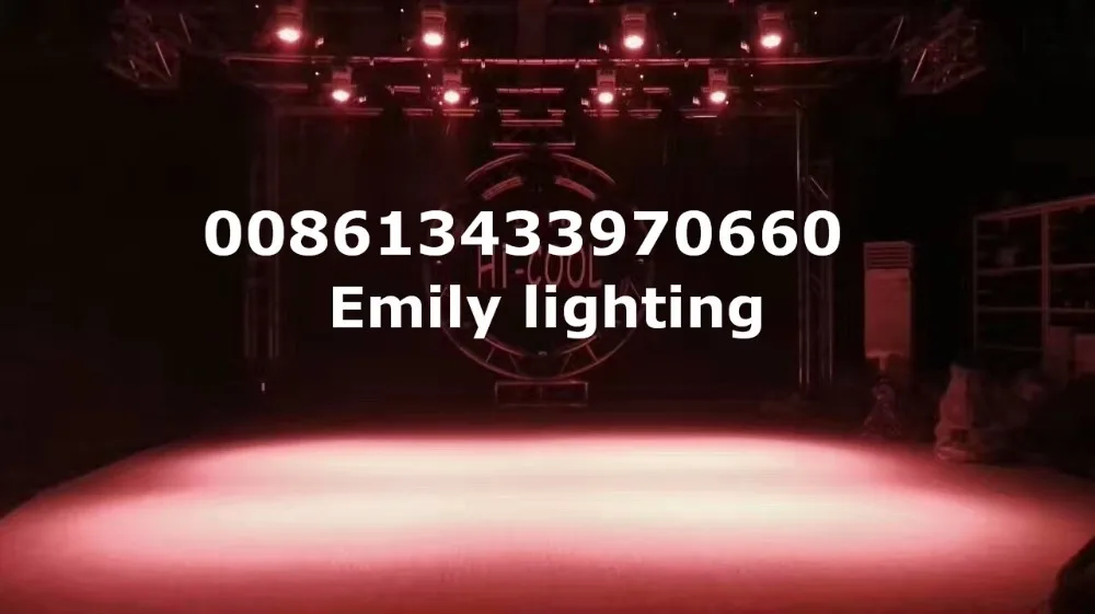 Новинка 7 шт. Dmx512 10 Вт мини Rgbw 4 в 1 светодиодный движущийся головсветильник свет