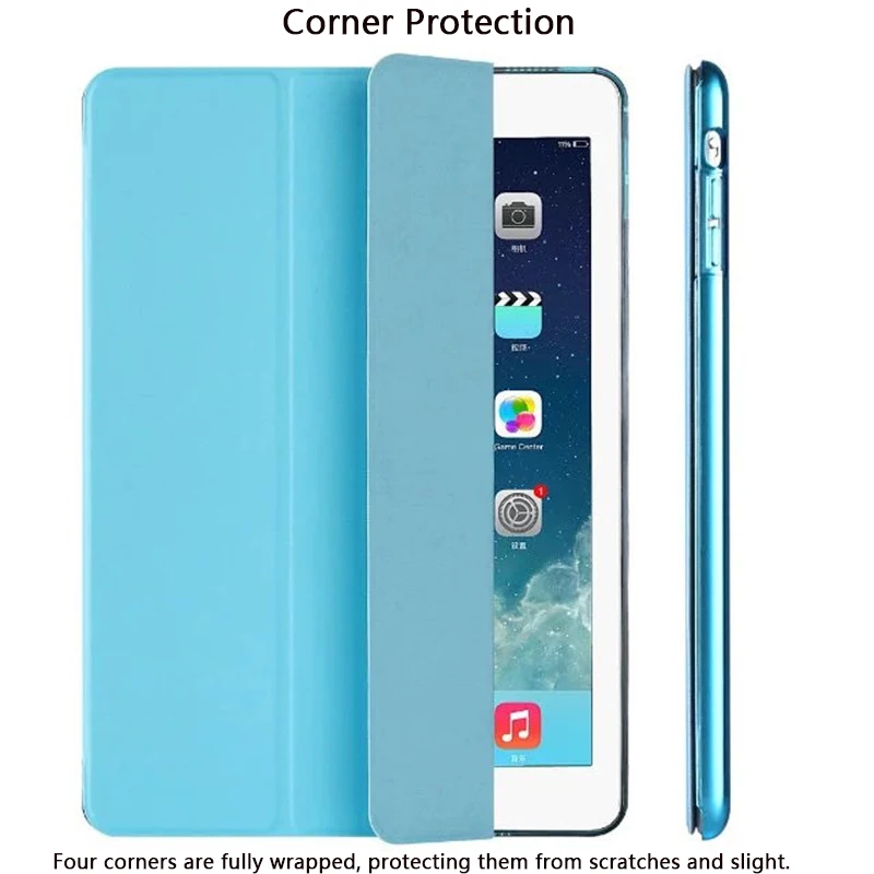 Чехол для iPad mini 4 3 2 1 7,9 ''Стенд чехол Смарт Мягкий ТПУ Магнитный PU кожаный чехол для IPad Mini 1 2 3 4 авто сна/Пробуждение