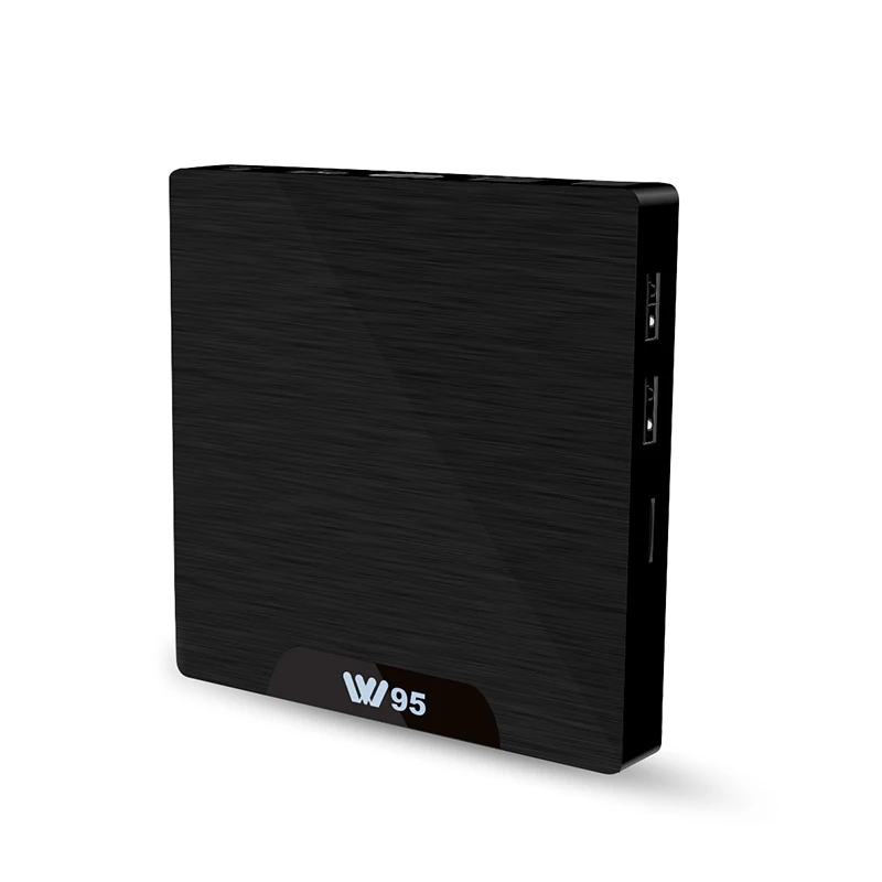 Android 7 1 Smart TV Box 2 Гб 16 четырехъядерный процессор Amlogic S905W 64bit 4G Wifi 3D 4K потоковый