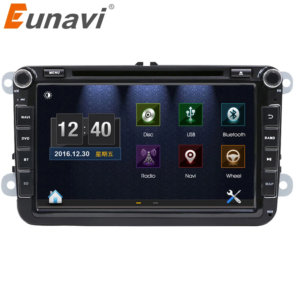 2 din 8 ''автомобильный DVD gps плеер для Volkswagen VW Гольф Jetta Touran TIGUAN Passat Skoda с радио BT