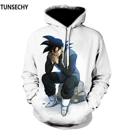 Бренд tunsechy Dragon Ball 3D толстовки с капюшоном для мужчин и женщин толстовка Dragon Ball Z Аниме модные повседневные спортивные костюмы с капюшоном для мальчиков