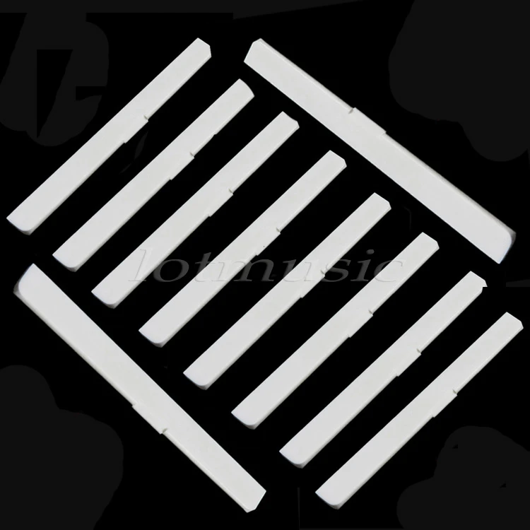 10 шт. новые седла для костяного моста классических гитарных деталей| |