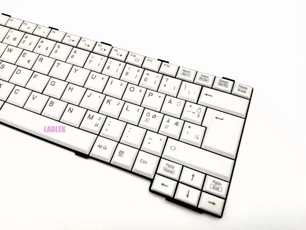 Датская шведская норвежская финская Скандинавская клавиатура для Fujitsu CP503708-01