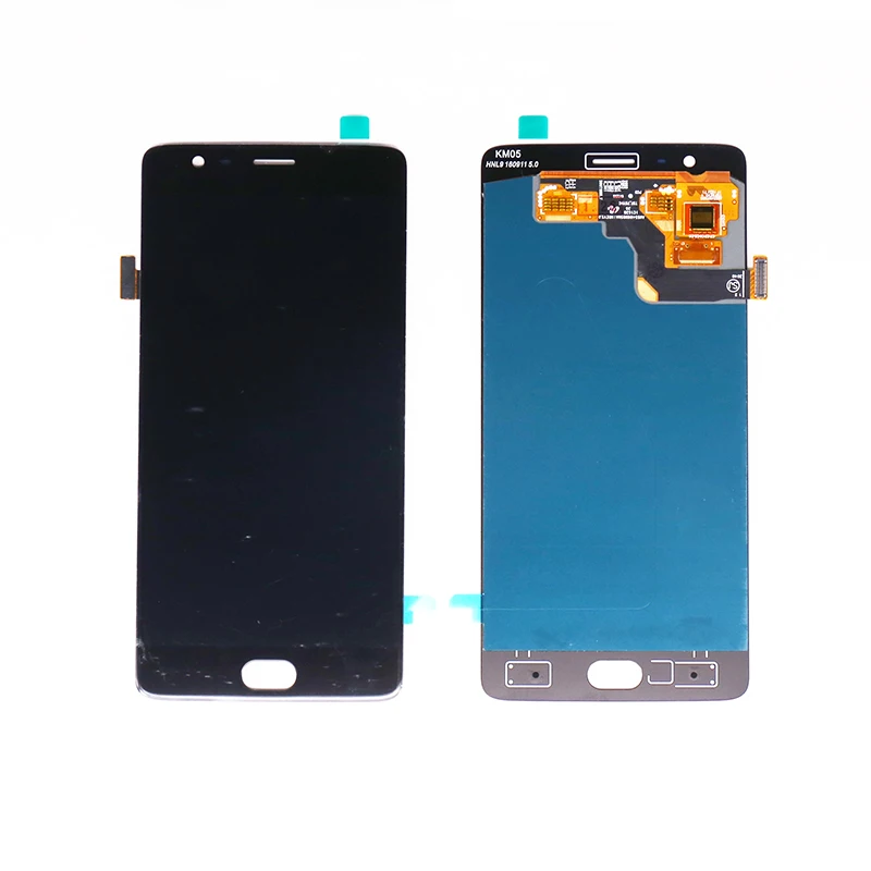 Для Oneplus 3/3T LCD + кодирующий преобразователь сенсорного экрана в сборе для 3 дисплей