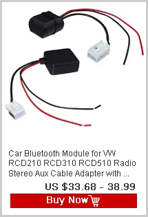 Автомобильный адаптер Aux с переключателем для Volkswagen RCD510 RCD310 VW GOLF MK6 JETTA Tiguan Bora 5KD035724