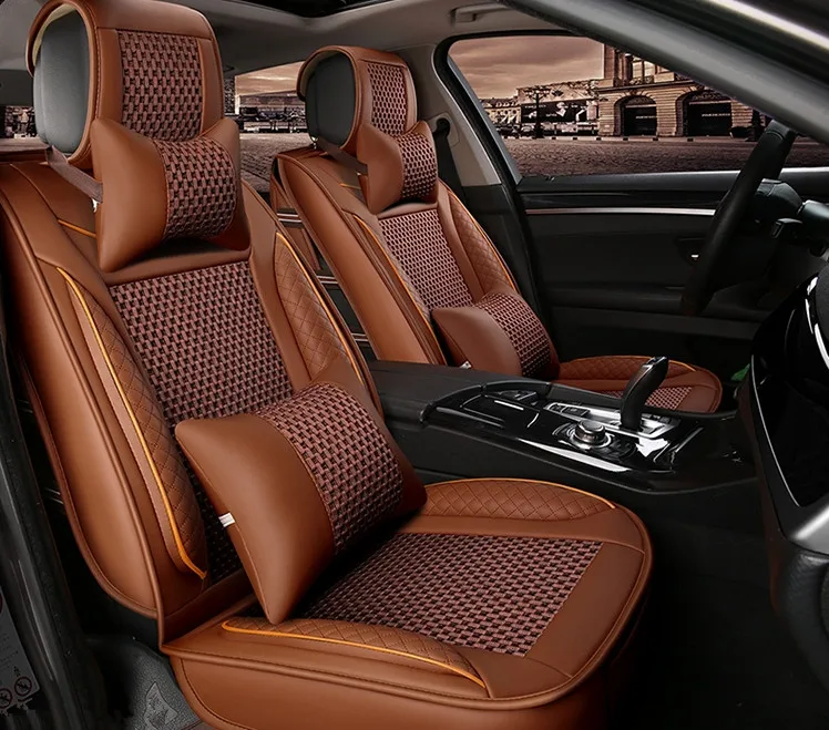 Хорошее качество! Полный комплект чехлы сидений автомобиля для Peugeot 508 2017 2011