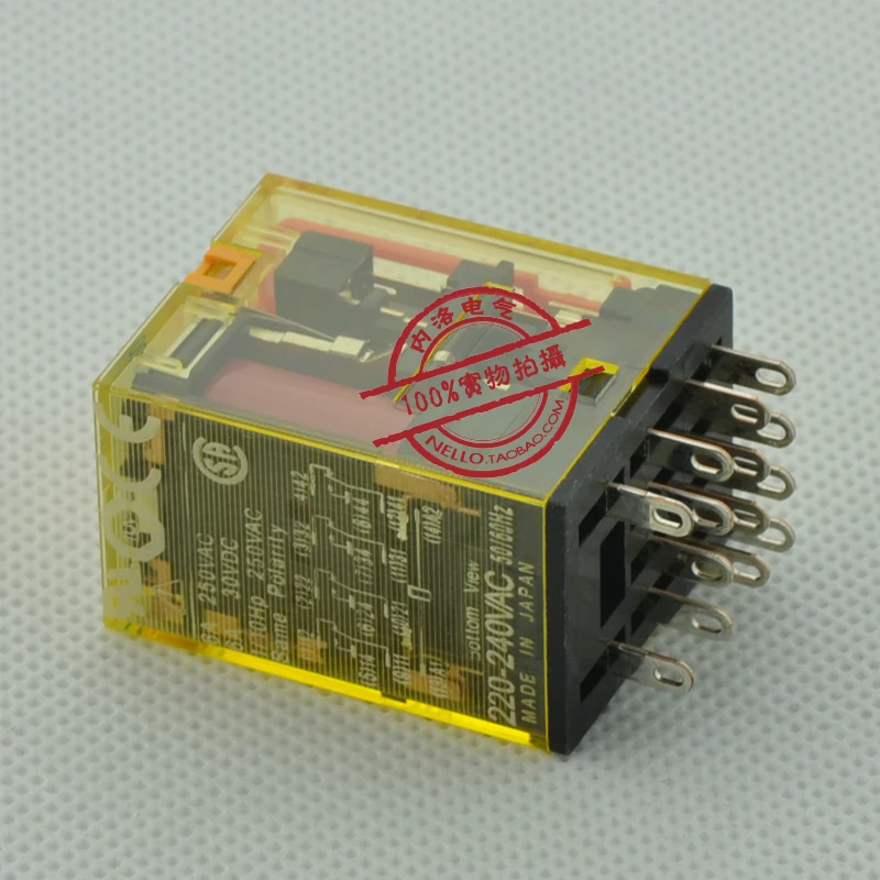 [SA]Japan and the spring IDEC relays with latch lever 6A RU4S-D12 RU4S-D24 RU4S-AC110 RU4S-AC220V 4a4b--10pcs/lot - купить по