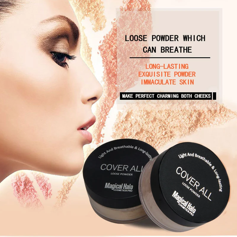 Magical Halo Долгое Loose Powder Водонепроницаемой Матовой Установка Порошок с Слойка