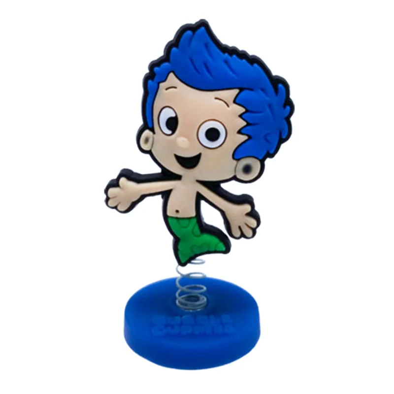 P9007-01x4 4 шт. Bubble Guppies Очаровательная фигурка героя мультфильма мини ПВХ стоячие куклы украшение дома автомобиль аксессуар ребенок сувенир игрушка подарок вечерние поставки - Цвет: P9007-01x4