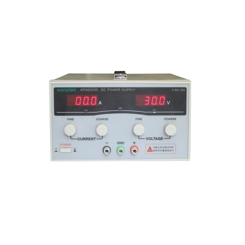 KPS6020D Высокоточный высокомощный регулируемый светодиодный двойной дисплей